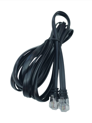 Carrera RJ12 6P6C Left Offset Straight Cable