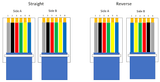 RJ12 6P6C (Straight Through Wiring) Coiled Cable